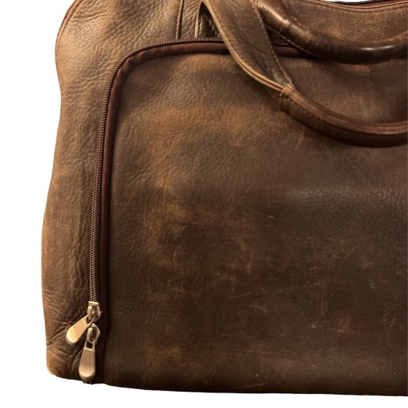 Vintage Leather computer bag - Picture 2 of 8